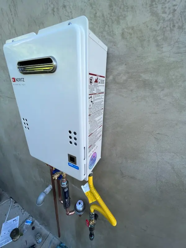 Tankless water heater installation for Crawfordville homes
